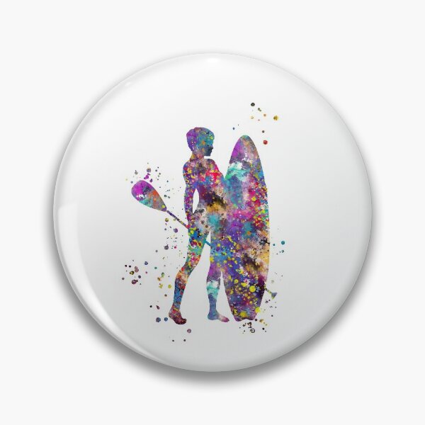 Item preview, Paddle boarder designed and sold by Rosaliartbook.