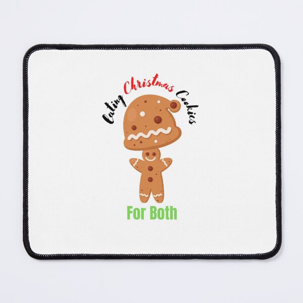 Item preview, Eating Christmas Cookies For Two - Christmas Cookies - Funny christmas Quotes - Funny Maternity sayings designed and sold by Harmonystore.