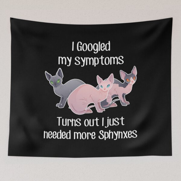 Item preview, Need More Sphynx Cats designed and sold by Clara Hollins.