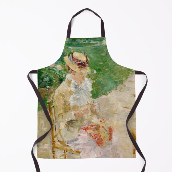 Item preview, Young Woman Knitting | Berthe Morisot | 1883 designed and sold by Escafandra-.