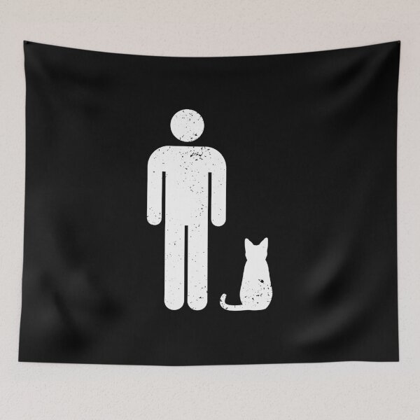 Item preview, Cat Room Sign - M - white designed and sold by CCCDesign.