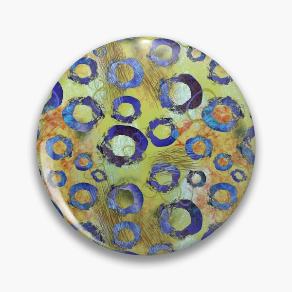 Item preview, Blue Circle Textures Abstract designed and sold by NancyMerkle.