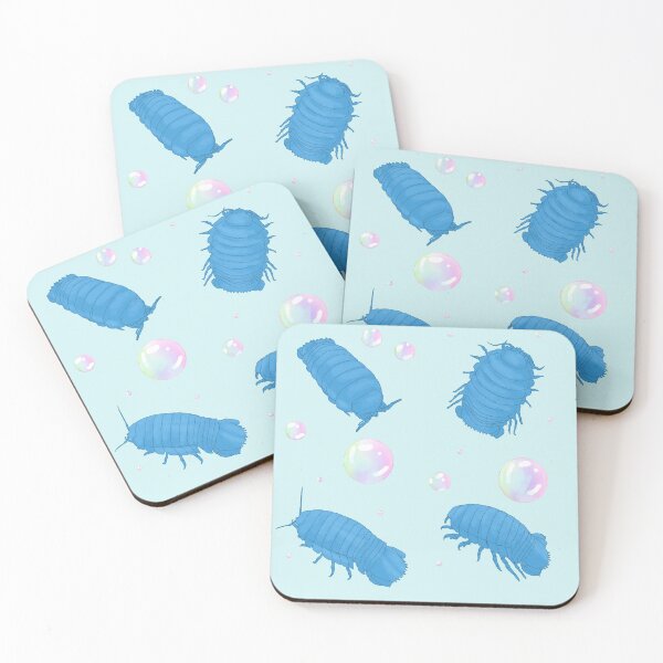 Item preview, Blue Isopods and Bubbles designed and sold by Ashley Gagnon.