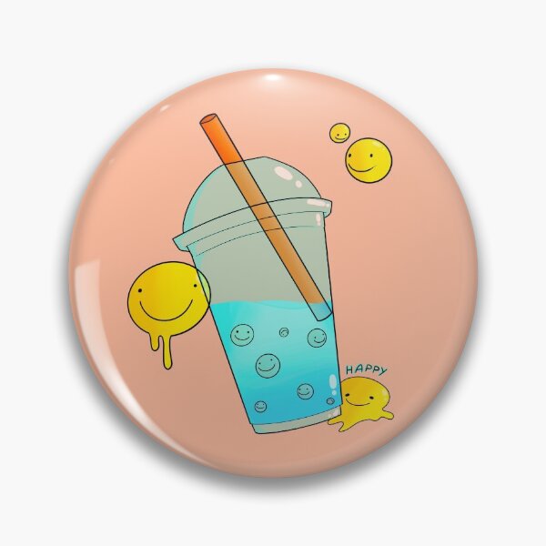 Aperçu de l'œuvre Bubble Tea heureux créée et vendue par Crobidon.