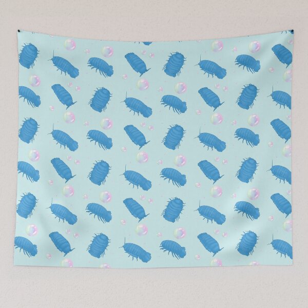 Item preview, Blue Isopods and Bubbles designed and sold by Ashley Gagnon.
