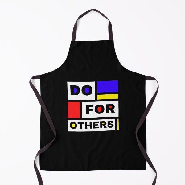 Item preview, DO FOR OTHERS - Mondrian style art design with inspirational life advice designed and sold by Art4Motivation.