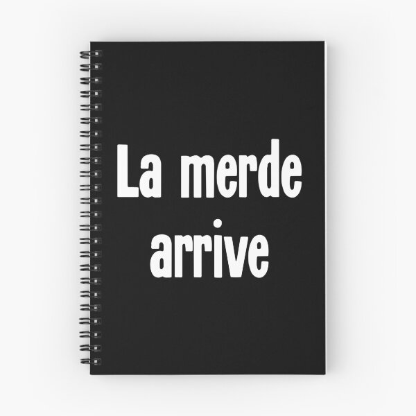Item preview, La Merde Arrive ('Shit Happens' in French) designed and sold by Good-Looking Corpse.