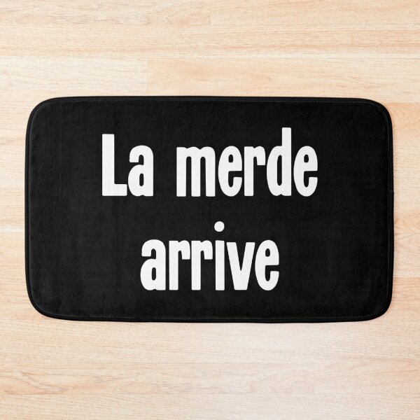 Aperçu de l'œuvre La Merde Arrive ('Shit Happens' en français) créée et vendue par Good-Looking Corpse.