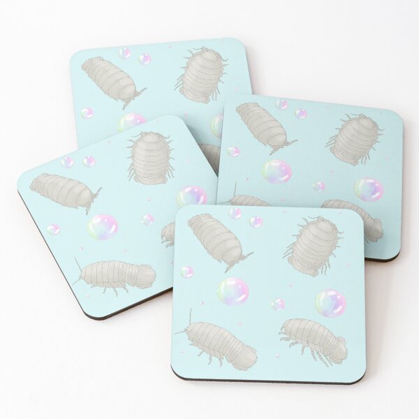 Item preview, Grey Isopods and Bubbles designed and sold by Ashley Gagnon.
