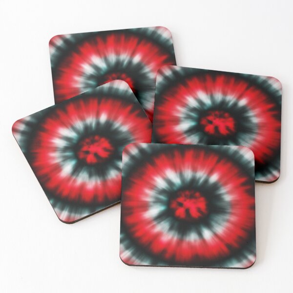 Item preview, Tie Dye Pattern Red Black White designed and sold by ZiesMerch.