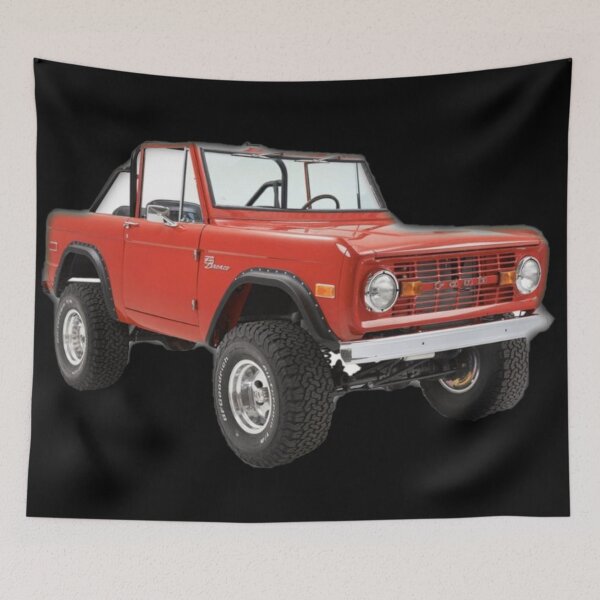 Item preview, Ford Bronco Red designed and sold by Shololo.