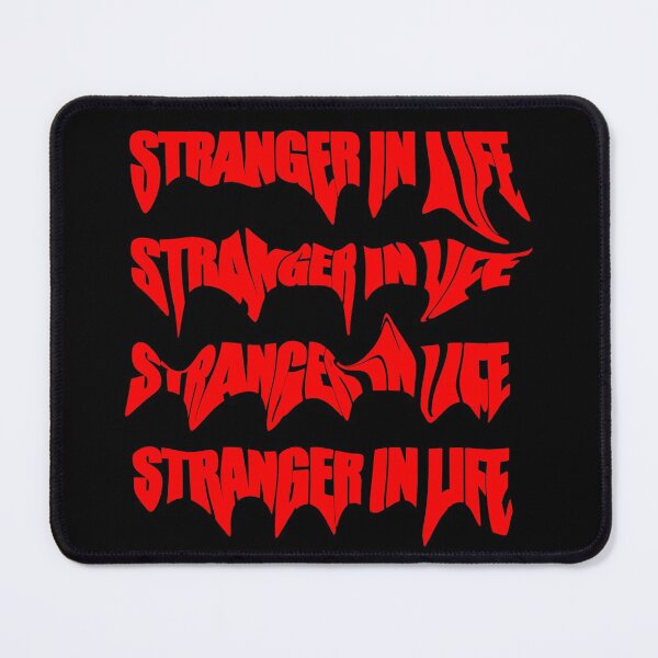 Item preview, Aesthetic text "Stranger in life" "fourth version" by Code03. Fye and cool t shirt designs. designed and sold by Code03.