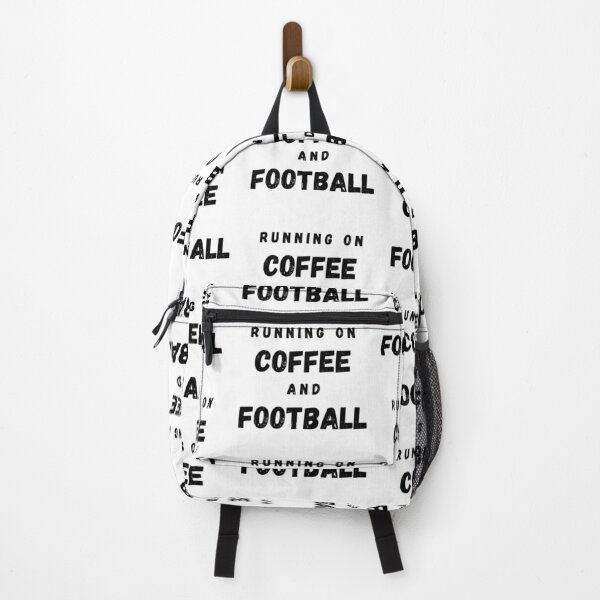 Item preview, Running On Coffee And Football Funny Saying designed and sold by LuckyKermit.