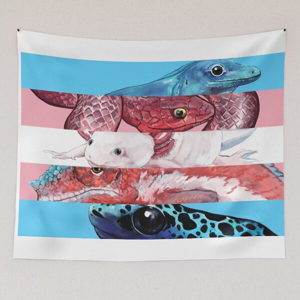 Item preview, Reptiles y anfibios de Trans Pride designed and sold by Haliaeetus.