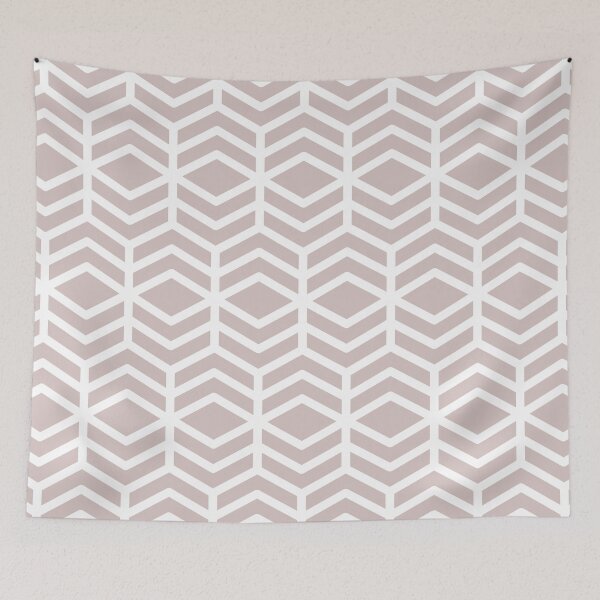 Aperçu de l'œuvre Pastel Pink and White Chevron Line Shape Pattern Pairs PPG 2022 Popular Color Just Gorgeous PPG1047-3 - Colour Trends - Shade - Hue créée et vendue par ColorOfTheYears.