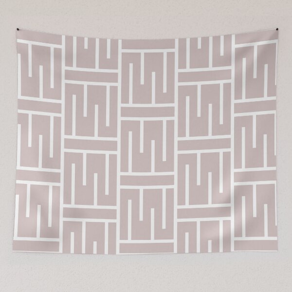 Aperçu de l'œuvre Pastel Pink and White Minimal Line Art Pattern 3 Pairs PPG 2022 Popular Color Just Gorgeous PPG1047-3 - Colour Trends - Shade - Hue créée et vendue par ColorOfTheYears.