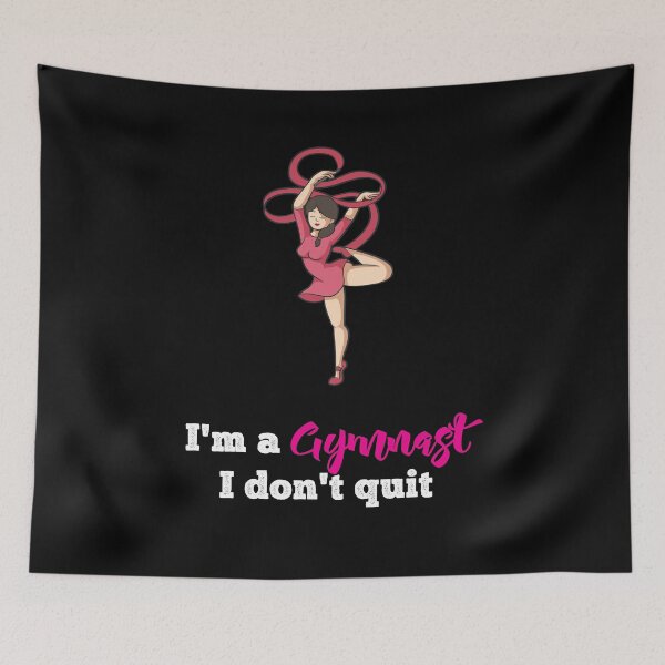 Item preview, I am Gymanst i dont Quit Gymnastics and Acrobatic Gymnast   designed and sold by Rzelemenz.