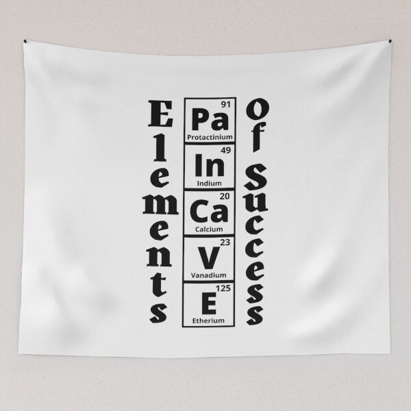 Item preview, The Pain Cave Periodic Table - The Element Of Success For Triathletes designed and sold by Sonatablue.