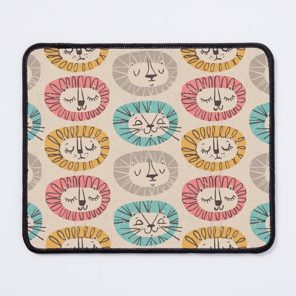 Item preview, Mid-Century Lion Heads ~ Retro Summer Vibes designed and sold by RetroRudolphs.