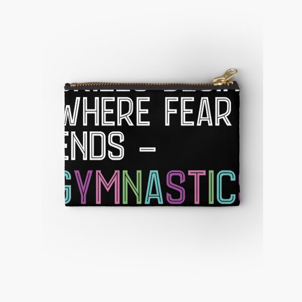 Item preview, Skills begin where Fear ends Gymnastics Acrobatic Gymnast   designed and sold by Rzelemenz.
