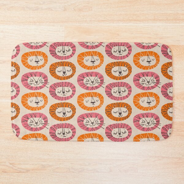 Item preview, Copy of Mid-Century Lion Heads ~ Retro Citrus Vibes designed and sold by RetroRudolphs.