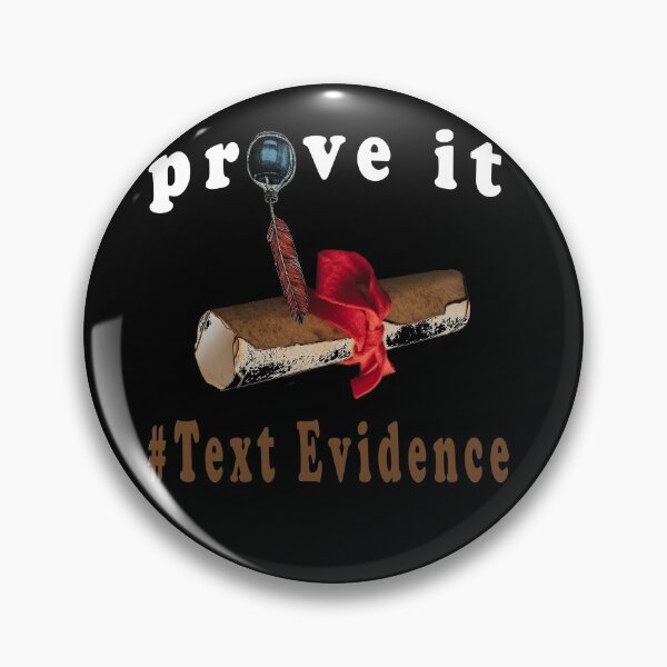 Item preview, Prove It Text Evidence Evidence Based Funny English Teacher Message Lover Classic T-Shirt designed and sold by boyastore.