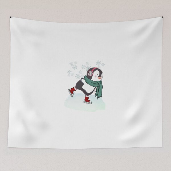 Item preview, Penguin skating | penguin lover designed and sold by NathBros.