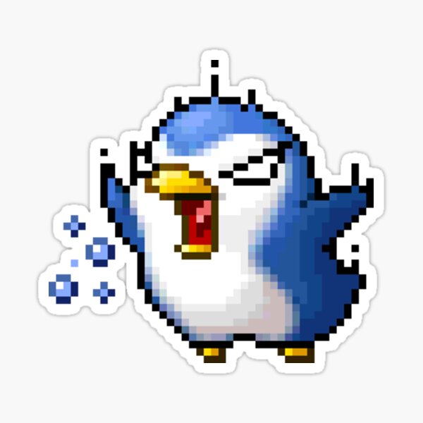 MapleStory Yeti Small Sticker for Sale by Kelly Meehan