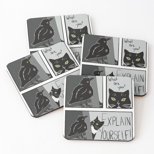Item preview, The Cat and the Raven designed and sold by VeeParkes.