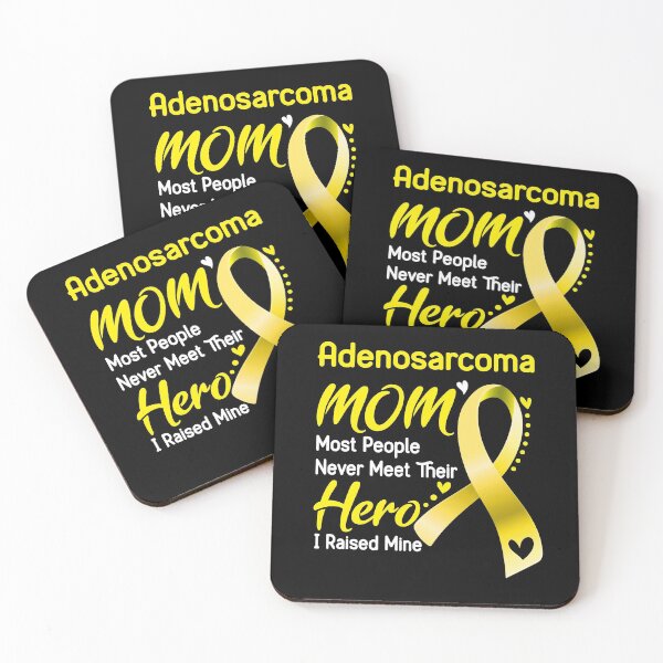 Item preview, Adenosarcoma Mom Most People Never Meet Their Hero designed and sold by hvoid41.