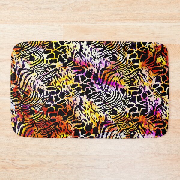 Item preview, Colorful Abstract Animal Print Ethnic Tribal African Inspired Art Textile Pattern designed and sold by BlackArt Cafe.