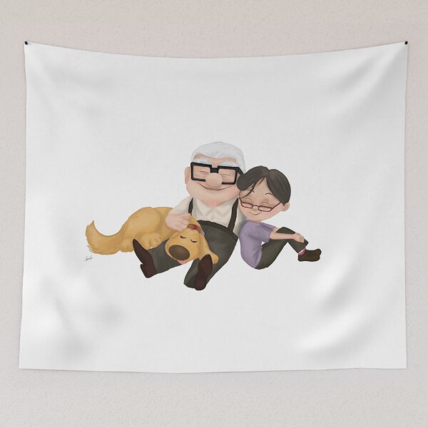 Item preview, Carl and Ellie from Up Movie designed and sold by Cynthia  Hernandez.