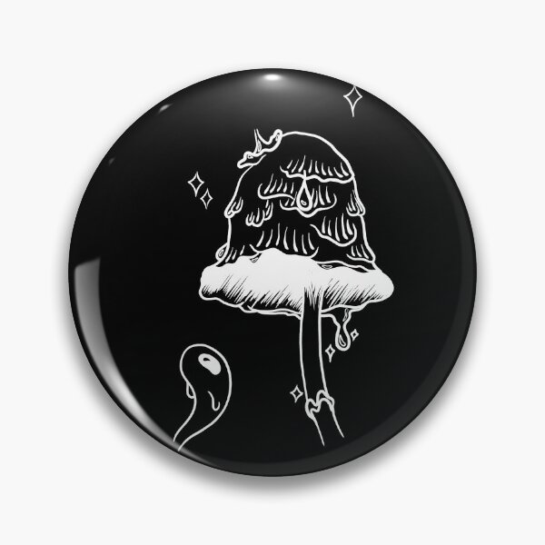 Item preview, Mushroom ghost (white version) designed and sold by SpaceHead-Art.
