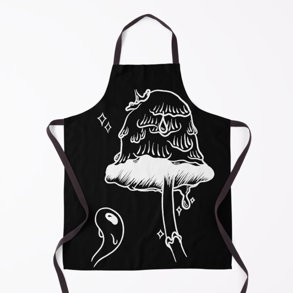 Item preview, Mushroom ghost (white version) designed and sold by SpaceHead-Art.