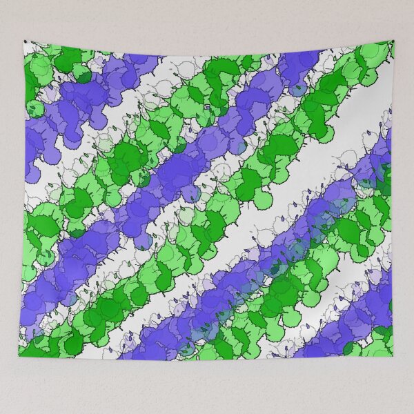 Item preview, Blue and Green Splatter Distressed designed and sold by blakcirclegirl.