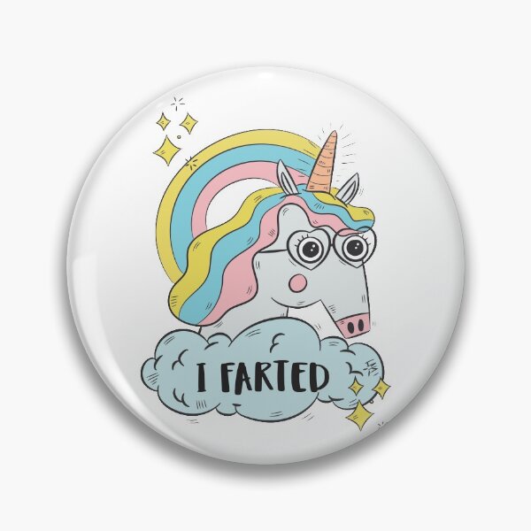 Item preview, I Farted - Cute But Still - The Smell We All Smelt - Unicorn In Glasses designed and sold by crazycollective.