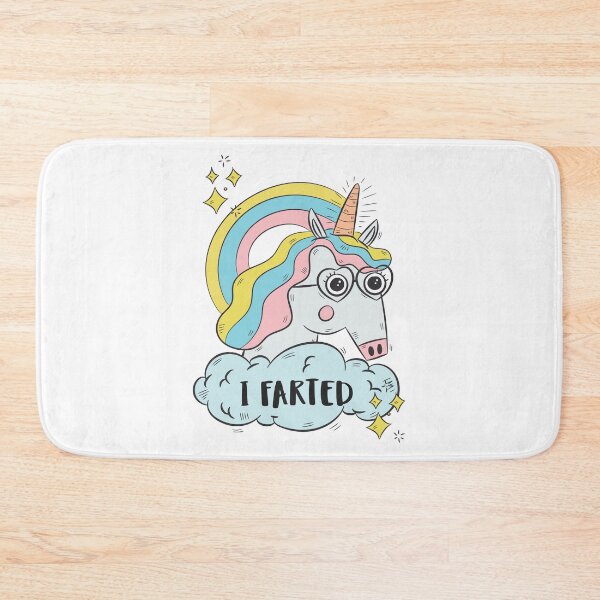Item preview, I Farted - Cute But Still - The Smell We All Smelt - Unicorn In Glasses designed and sold by crazycollective.
