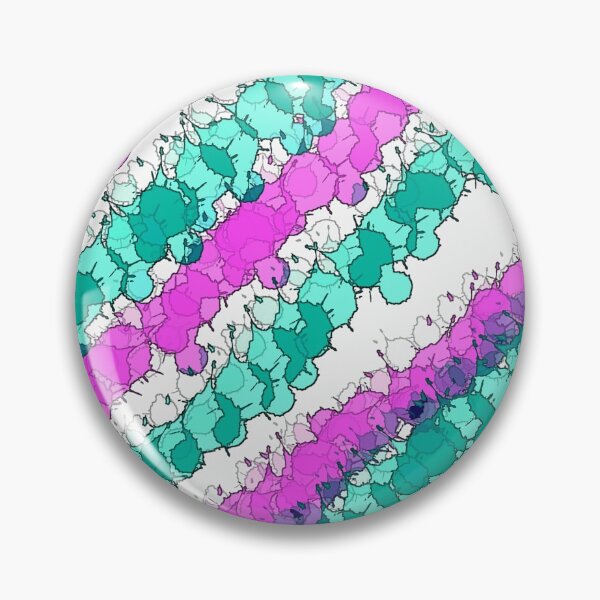 Item preview, Pink and Teal Splatter Distressed designed and sold by blakcirclegirl.