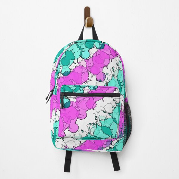 Item preview, Pink and Teal Splatter Distressed designed and sold by blakcirclegirl.