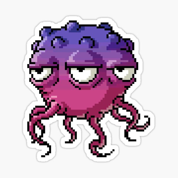 Maplestory Octopus Monster Sticker For Sale By Sell4kell Redbubble 3821