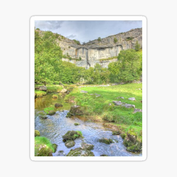 The Cliffs Of Malham Cove 2 Sticker