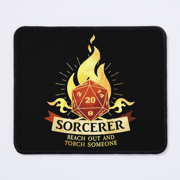 Item preview, Sorcerer: Reach Out and Torch Someone designed and sold by D20Tees.
