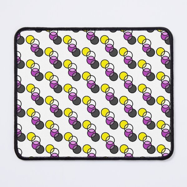 Item preview, Abstract NonBinary Pride Flag designed and sold by BumbleTheBard.