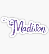 Madison - name Sticker