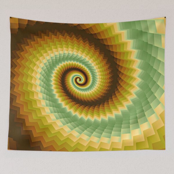Item preview, Colorful Psychedelic Spiral  designed and sold by Ksaavet.
