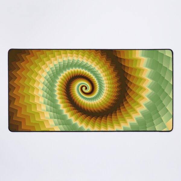 Vista previa del artículo con la obra «Espiral psicodélico colorido», diseñado y vendido por Ksaavet.