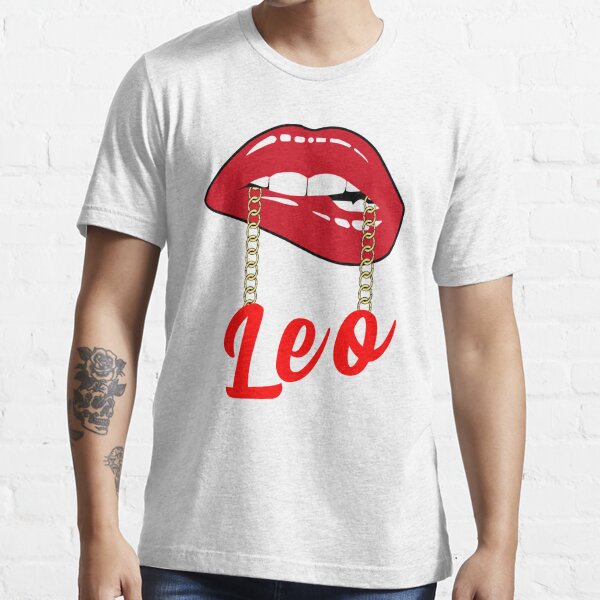 Leo Zodiac Hot Lips Essential T-Shirt