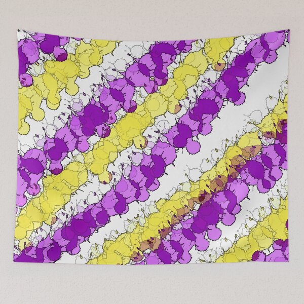 Item preview, Purple and Yellow Splatter Distressed designed and sold by blakcirclegirl.