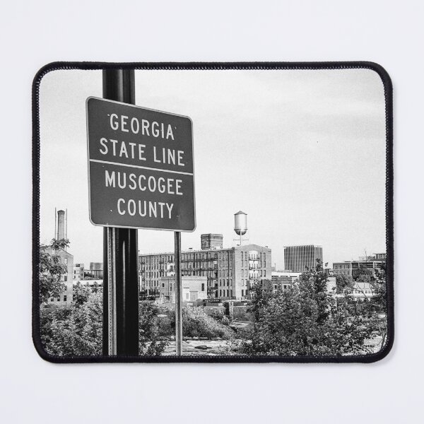 Item preview, Georgia State Line Columbus Georgia Skyline designed and sold by JakeRhodes.