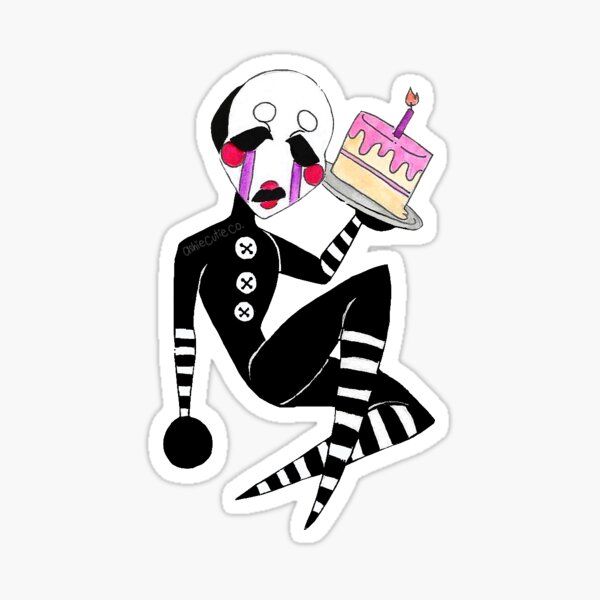 Puppet fnaf Sticker for Sale by Star S2 Arts